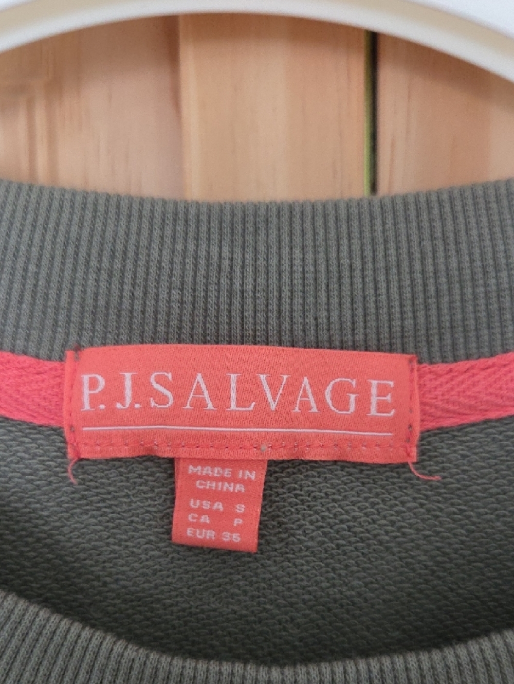 PJ Salvage Happy Vibes Lounge Pullover - Picture 5 of 8